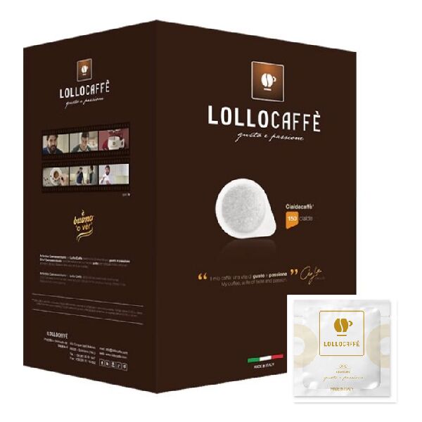 lollo miscela oro 150 cialde  caffÃ - miscela oro - box 150 cialde ese44 da 7.5g