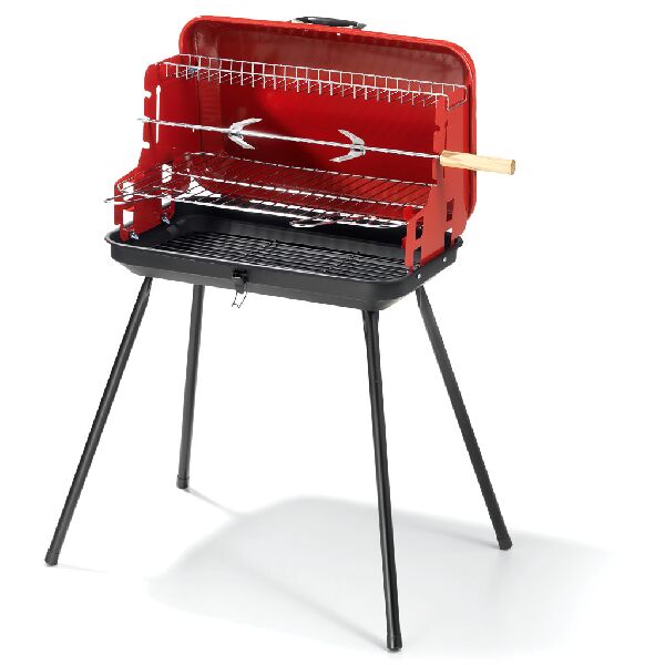 ompagrill 40099  barbacue a carbone + valigetta