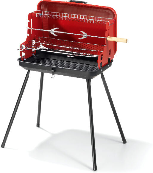 ompagrill 40099  barbacue a carbone + valigetta