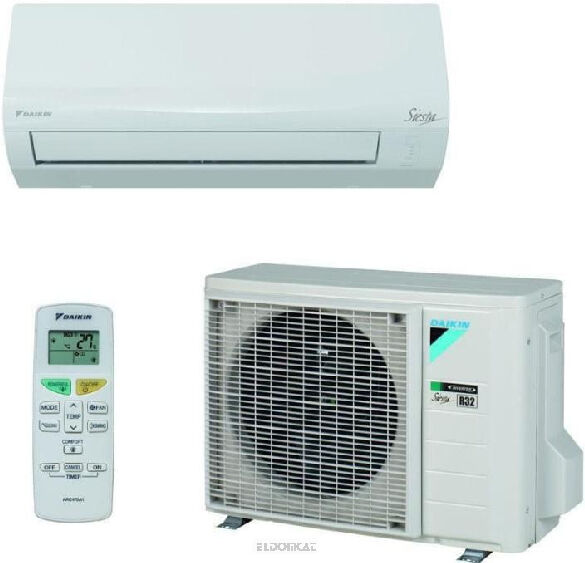 daikin atxf25/arxf25d condizionatore mono split 2.5kw inverter cl.a++/a+ r32 pro era