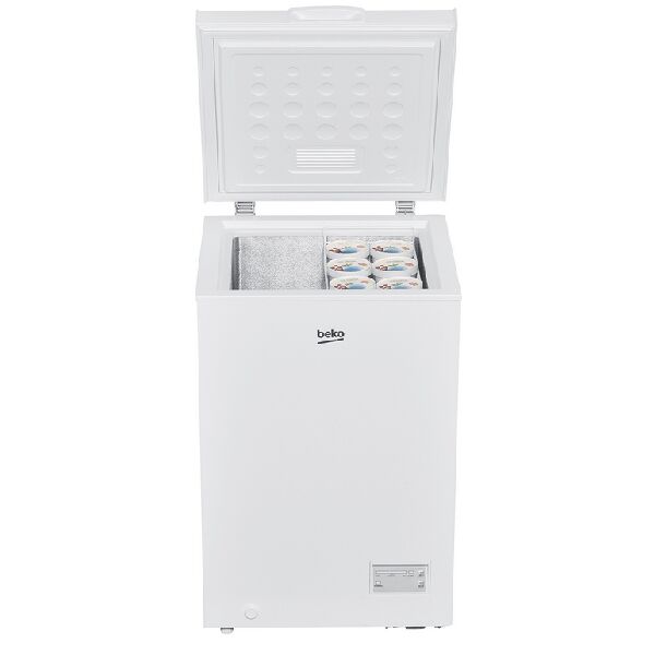 beko cf100wn  cf100wn congelatore congelatore a pozzo libera installazione 98 l f bianco