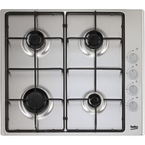 Beko Higg641c3sx Higg641c3sx Acciaio Inossidabile Da Incasso 60 Cm Gas 4 Fornello(i)