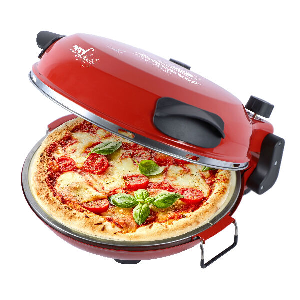 melchioni 118380028  bellanapoli macchina e forno per pizza 1 pizza(e) 1200 w rosso