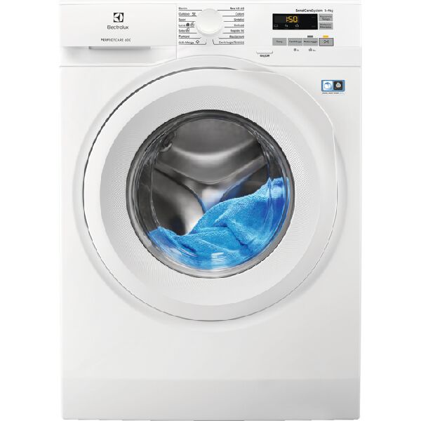 electrolux ew6f592u  ew6f592u lavatrice caricamento frontale 9 kg 1151 giri/min a bianco