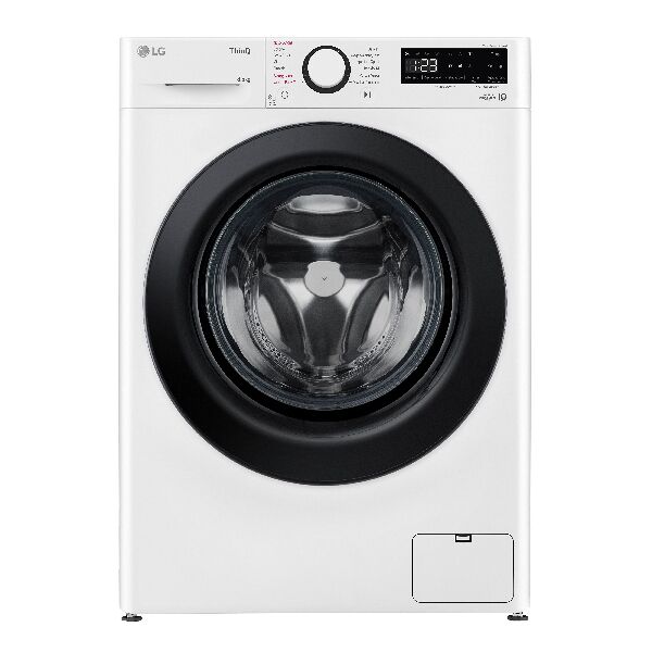 lg f2wv308s6aw  f2wv308s6aw lavatrice 8,5kg ai dd, classe a, 1200 giri, vapore