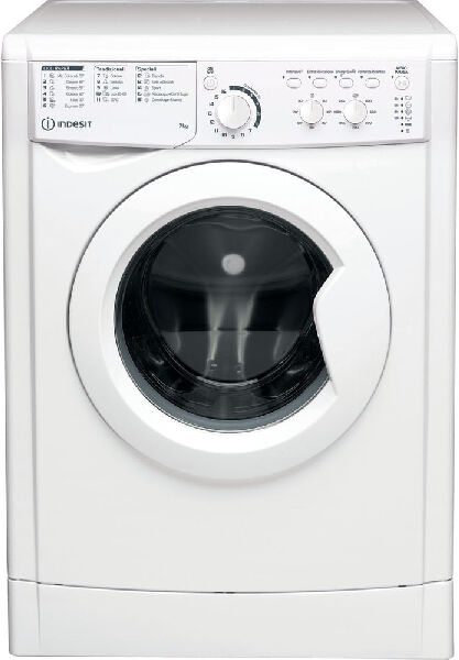 indesit ewc71252 w it n  ewc 71252 w it n lavatrice caricamento frontale 7 kg 1200 giri/min e bianco