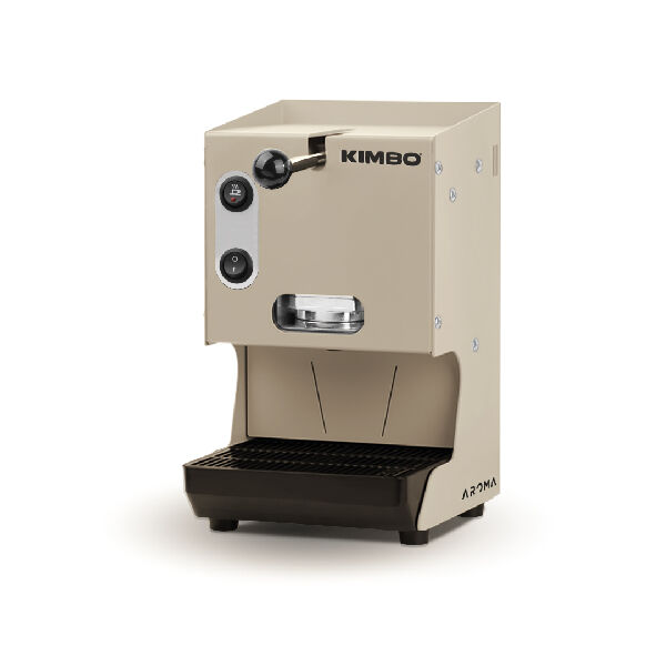 Kimbo Metal  Beige  Macchina Da Caffe' Cialde 400w  + 45cialde