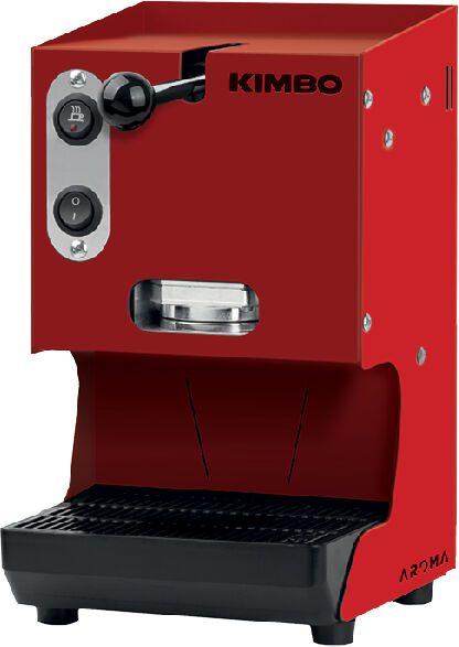 Kimbo Metal Rosso  Macchina Da Caffe' Cialde 400w  + 45cialde