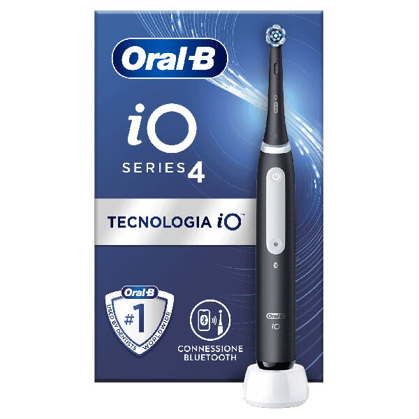 oral-b io series 4  io series 4 adulto spazzolino a vibrazione nero