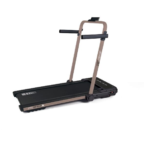 everfit tfk135slim tapis roulant elettrico salvaspazio pure bronze