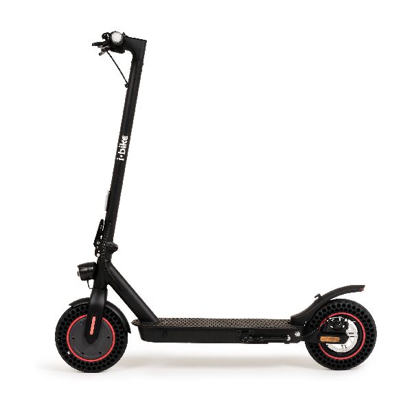 ibike monopattino elettrico 10 350w 10ah aut.25km nero con frecce