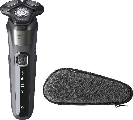 philips s5587  shaver series 5000 rasoio elettrico wet & dry con lame steelprecision