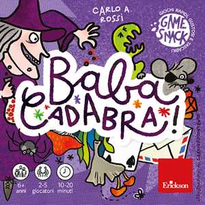 Carlo A. Rossi Babacadabra. Game snack Carlo A. Rossi Babacadabra. Game snack