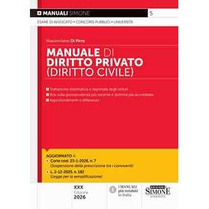 Massimiliano Di Pirro Manuale di diritto privato (diritto civile) Massimiliano Di Pirro Manuale di diritto privato (diritto civile)