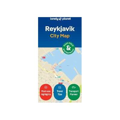 Lonely Planet Reykjavik City Map Lonely Planet Reykjavik City Map