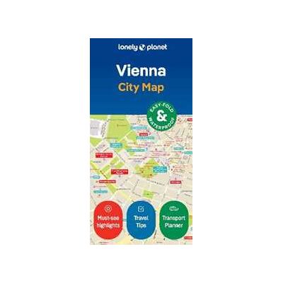 Lonely Planet Vienna City Map Lonely Planet Vienna City Map