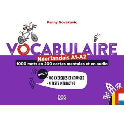 Vocabulaire néerlandais A1-A2 en 1000 mots, 200 cartes mentales et en audio Vocabulaire néerlandais A1-A2 en 1000 mots, 200 cartes mentales et en audio