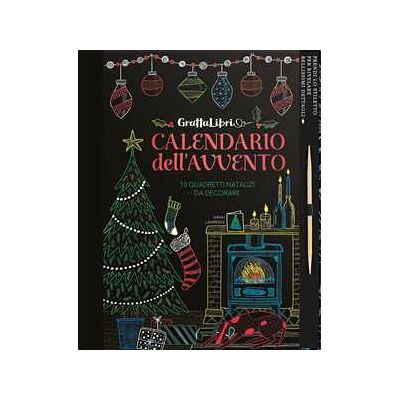 Jacqueline Colley Grattalibri. Calendario dell'avvento. 10 quadretti natalizi da decorare. Con gadget Jacqueline Colley Grattalibri. Calendario dell'avvento. 10 quadretti natalizi da decorare. Con gadget