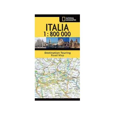 Italia National Geographic 1:800.000 Italia National Geographic 1:800.000