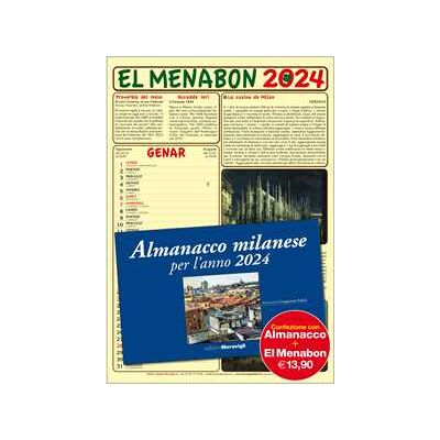 El Menabon. Calendario 2024 El Menabon. Calendario 2024