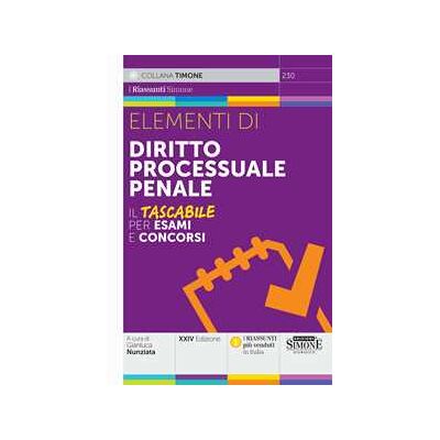 Elementi di diritto processuale penale Elementi di diritto processuale penale