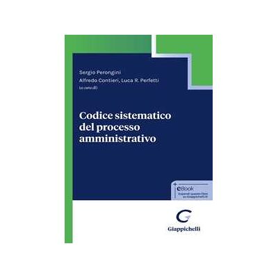 Codice sistematico del processo amministrativo Codice sistematico del processo amministrativo