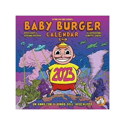 Stefano Zattera Baby Burger. Calendar Comics 2023 Stefano Zattera Baby Burger. Calendar Comics 2023