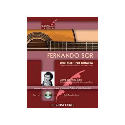 Fernando Sor Studi scelti Per chitarra. Spartito. Con CD-Audio Fernando Sor Studi scelti Per chitarra. Spartito. Con CD-Audio