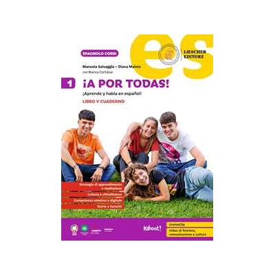 Manuela Salvaggio ¡A por todas! ¡Aprende y habla en español! Libro y cuaderno. Per ... Manuela Salvaggio ¡A por todas! ¡Aprende y habla en español! Libro y cuaderno. Per ...