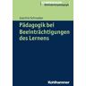 Pädagogik bei Beeinträchtigungen des Lernens