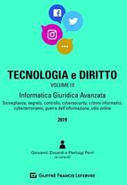 Tecnologia e diritto. Vol. 3: Informatica giuridica avanzata.