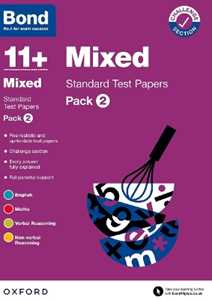 Various Bond 11+: Bond 11+ Mixed Standard Test Papers: Pack 2