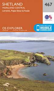 Ordnance Survey Shetland - Mainland Central