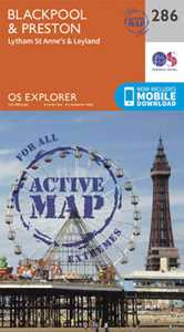 Ordnance Survey Blackpool and Preston