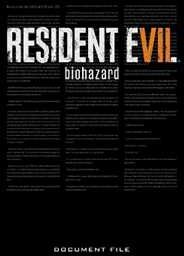 Capcom Resident Evil 7: Biohazard Document File