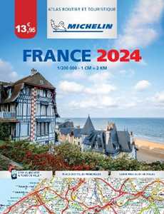 Michelin France Essential 2024 Tourist & Motoring Atlas