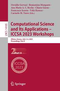 Computational Science and Its Applications – ICCSA 2023 Workshops