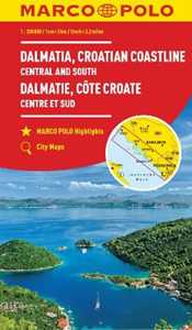 Marco Polo Croatia Dalmatian Coast Map