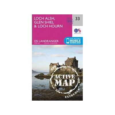 Ordnance Survey Loch Alsh, Glen Shiel & Loch Hourn Ordnance Survey Loch Alsh, Glen Shiel & Loch Hourn