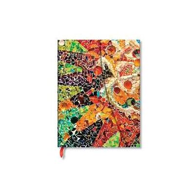 Paperblanks Gaudi’s Sun (Gaudi’s Mosaics) Midi Unlined Hardback Journal (Wrap Closure) Paperblanks Gaudi’s Sun (Gaudi’s Mosaics) Midi Unlined Hardback Journal (Wrap Closure)
