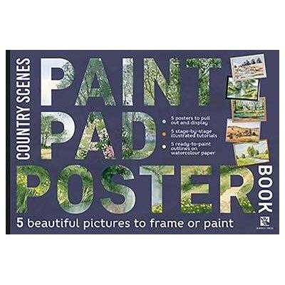 Various Paint Pad Poster Book: Country Scenes: 5 Beautiful Pictures to Frame or Paint Various Paint Pad Poster Book: Country Scenes: 5 Beautiful Pictures to Frame or Paint