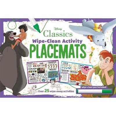 Walt Disney Disney Classics: Wipe-Clean Activity Placemats Walt Disney Disney Classics: Wipe-Clean Activity Placemats