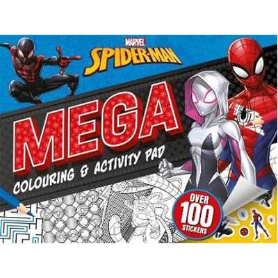 Walt Disney Marvel Spider-Man: Mega Colouring & Activity Pad Walt Disney Marvel Spider-Man: Mega Colouring & Activity Pad