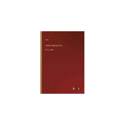 Plato Lesser Hippias; Crito: in large print Plato Lesser Hippias; Crito: in large print
