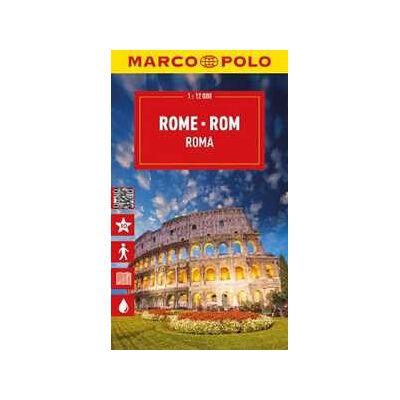 Marco Polo Rome City Map: Pocket size,detailed, street map of Rome Marco Polo Rome City Map: Pocket size,detailed, street map of Rome