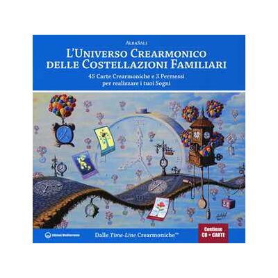 AlbaSali L'universo crearmonico delle costellazioni familiari. 45 carte crearmoniche e 3 permessi per realizzare i tuoi sogni. Con 45 Carte. Con CD-Audio AlbaSali L'universo crearmonico delle costellazioni familiari. 45 carte crearmoniche e 3 permessi per realizzare i tuoi sogni. Con 45 Carte. Con CD-Audio