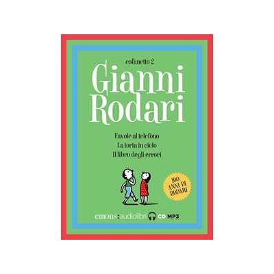 Gianni Rodari Favole al telefono-La torta in cielo-Il libro degli errori letti da Claudio Bisio, Claudia Pandolfi e Max Paiella. Audiolibro. CD Audio formato MP3. Ediz. integrale. Vol. 2 Gianni Rodari Favole al telefono-La torta in cielo-Il libro degli errori letti da Claudio Bisio, Claudia Pandolfi e Max Paiella. Audiolibro. CD Audio formato MP3. Ediz. integrale. Vol. 2