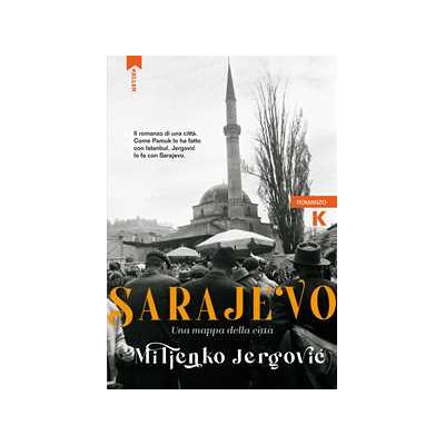 Sarajevo. Una mappa della città Sarajevo. Una mappa della città