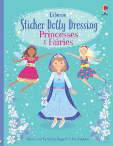 Fiona Watt Sticker Dolly Dressing Princesses & Fairies