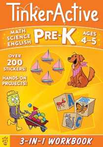 Nathalie Le Du TinkerActive Workbooks: Pre-K bind-up: Math, Science, English Language Arts